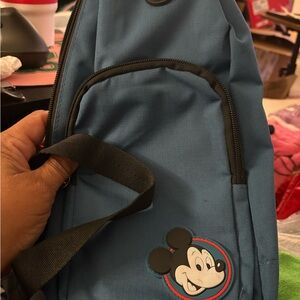 Disney Blue Mickey Mouse Backpack